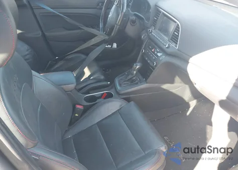 2017 Hyundai Elantra Sport from USA, damaged, VIN KMHD04LB3HU322895